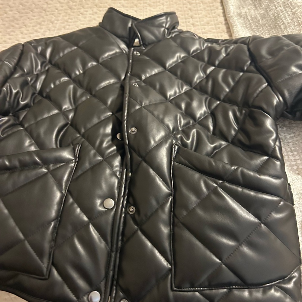 Z Supply Black Quilted Jacket